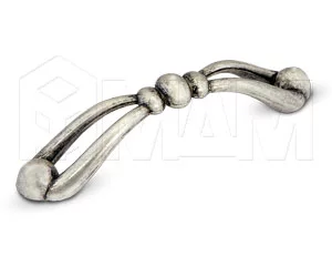 GIULIA Ручка-скоба 128мм серебро состаренное: GIU.128.AA