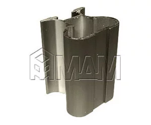 Профиль-ручка симм. ст. бронза L=5700: №3 ЛАЙТ 0606