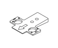 Площадка для изменения угла установки петли TIOMOS +5 грд.: F072135757