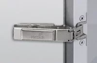 Hettich: 20169: Петля Intermat 9944 для алюминиевых рам угол 125°, чашка TA22, накладная навеска (B12, 5)