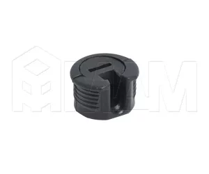 E004 Полкодержатель черный: E004-BLACK