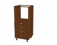 Корпус шкафа под духовку (4 ящика) 600*560*1320