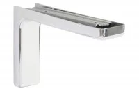 Менсолодержатель Leonardo 18, отделка хром глянец, комплект 2 штуки