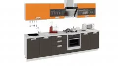 Кухонный гарнитур длиной - 300 см (со шкафом НБ)