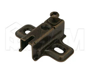 Площадка Slide-on установочная/саморез (6.0 мм), бронза: B1241MH60E2