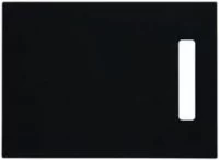 Schock: 629077 Разделочная доска для подстольных Soho, Quadro 519x399x12 черное стекло