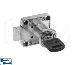 Замок для 1-ой двери, выдвижной, хром: KA 507-11 CR