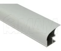 INTEGRO Широкая профиль-ручка асим. серебро, L-5400: IN01240A