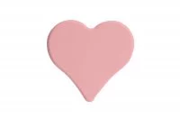 Ручка-кнопка 32 мм, отделка розовая