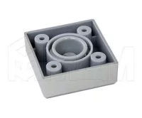 Опора декоративная Н20+8мм хром матовый: ADJ6.020.CM Опора декоративная Н20+8мм хром матовый: ADJ6.020.CM