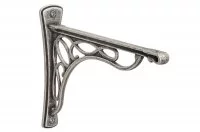 Менсолодержатель "Merletto", отделка серебро античное, большой