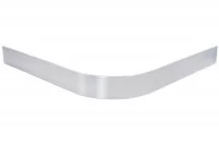 183/805 Закругление для цоколя ПВХ Н.120, под шлифованный алюминий