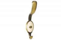 Вешалка, отделка бронза + вставка