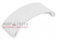 Ручка-скоба 96мм белый матовый: 367.96.71