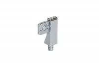 Держатель торцевой правый, отделка хром глянец