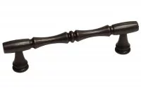 Ручка-скоба 96мм, отделка бронза темная Ручка-скоба 96мм, отделка бронза темная