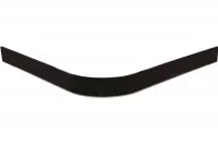 0330 Закругление для цоколя ПВХ Н.100, черный глянец NEW