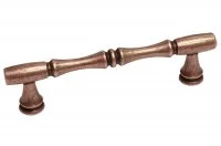 Ручка-скоба 96мм, отделка медь античная кантри Ручка-скоба 96мм, отделка медь античная кантри