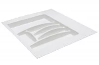 Ёмкость в базу 600 для столовых приборов, цвет белый