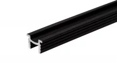 Направляющая нижняя врезная, L=3000мм, отделка черная Направляющая нижняя врезная, L=3000мм, отделка черная