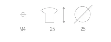 Besana: Ручка металлическая классическая - 2267025 21OV