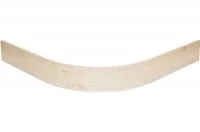 16 Закругление универсальное для цоколя ПВХ Н.100, клен