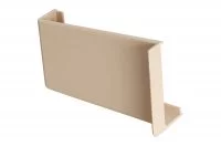 Крышечка декоративная для подвески арт.806 бежевая, левая