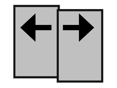 Hettich: 9140438: Комплект демпферов Silent System TopLine L средней двери, перед верх. пан.