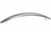 Ручка-скоба 128мм, отделка хром глянец