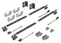 Hettich: 9208511: Комплект с демпферами Silent System для закрывания и открывания