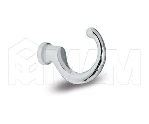 Крючок однорожковый хром: WK1104