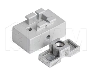 KALI крепление к потолку профиля D, серебро: KL4313GR