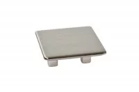 Ручка-скоба 32мм, отделка никель глянец шлифованный