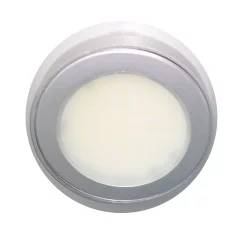 Накладной точечный светильник Ø78мм 2,5Вт 12Вольт (Серебро) арт.310004