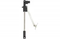 Механизм для секретера с регулировкой усилия и магнитом, левый, отделка черная