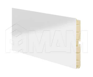 Цоколь пластиковый (высота 100, длина 4000 мм), зеркальный: 10.044 4M