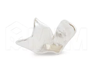 Ручка-кнопка серебро матовое: S8105.05