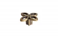 Ручка-кнопка, отделка бронза античная французская