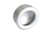 Ручка врезная, отделка серая