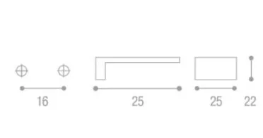 Giusti: Ручка металлическая с кристаллами Swarovski - WPO.550.016.KRE2