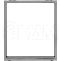 Опора для стола П-образная, 60х30, H720+5мм, хром матовый, 1шт.: П60X30/720 AL Опора для стола П-образная, 60х30, H720+5мм, хром матовый, 1шт.: П60X30/720 AL