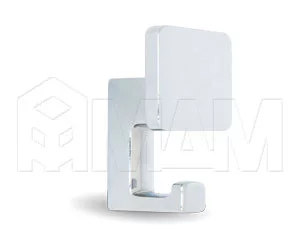 Крючок двухрожковый хром: PA.0273.CL