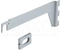 KALI держатель для штанги, компл. из двух держателей, серебро: KL260GR