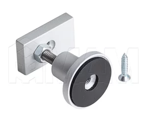 KALI регулируемая опора для профиля D, серебро: KL4321GR