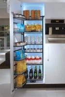 Kessebohmer: Комплект «Тандем Колонка Black Roger», для ширины фасада 600 мм