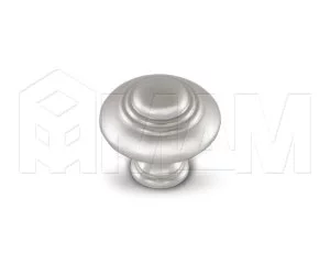 Ручка-кнопка D30мм серебро Ноттингем: WPO.2031.030.00R3