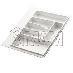 Лоток кухонный для ящика 600 мм белый: 72.60.BI