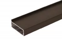 Профиль рамочный под вклейку стекла FP.05_45x19мм, L=3000мм, отделка бронза