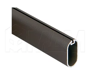 Штанга овальная 15х30, с пазом под демпфер, бронза, L-3000: TA02ALBR