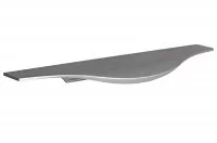 Ручка врезная 195мм, отделка сталь шлифованная